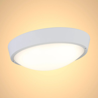 LED Bulkhead Light IP65 Ceiling Wall Interior Exterior 4000K White 