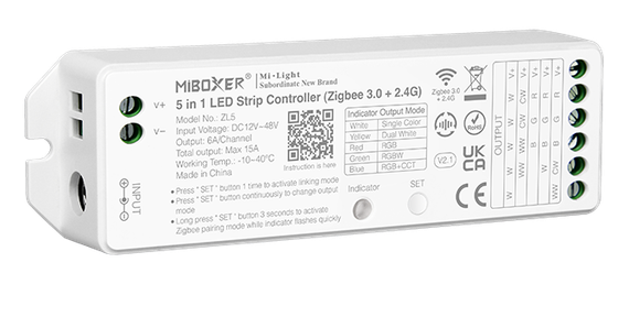 EasiLight 5 in 1 LED Strip Controller (Zigbee 3.0 +2.4G)