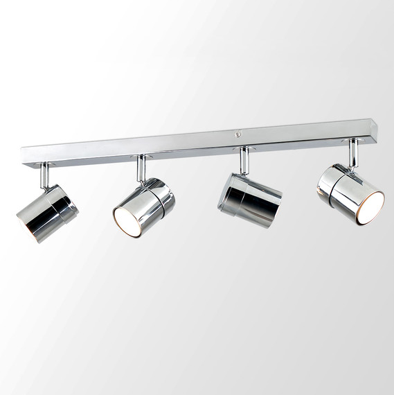 Rosie Spotlight Fitting 4 Way Bar in Chrome