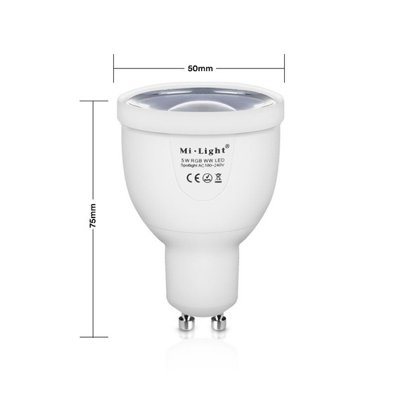 Mirrorstone Easilight LED GU10 Spotlight Dual White 5W (50W) Dimmable