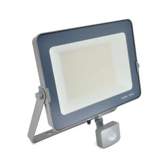 InfinityPlus 10W-150W LED CCT Floodlight, Black/White/Grey Finish, PIR & Dusk/Dawn Sensor Option