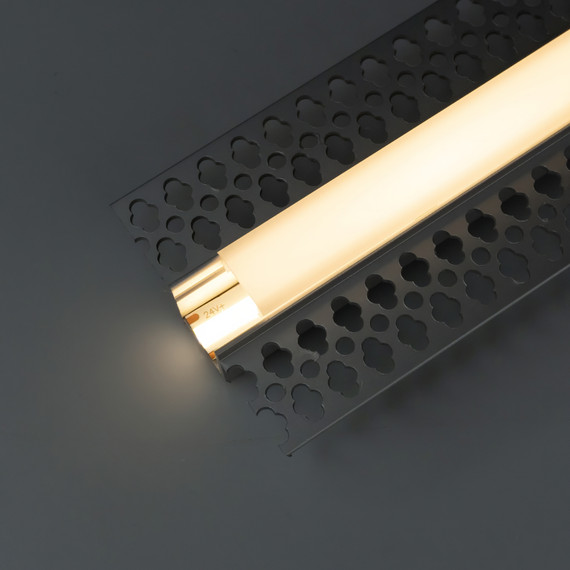 2M SlimPro Plaster-In Profile 55.4mm x 10.8mm