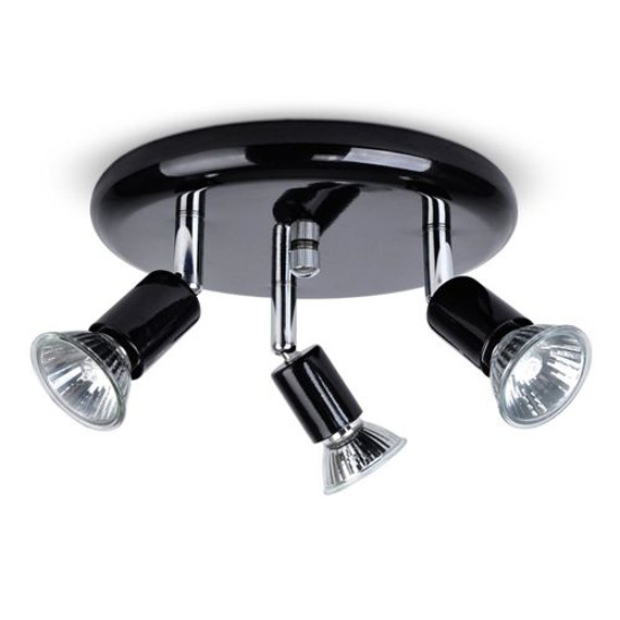 Triple GU10 Spotlight Fitting