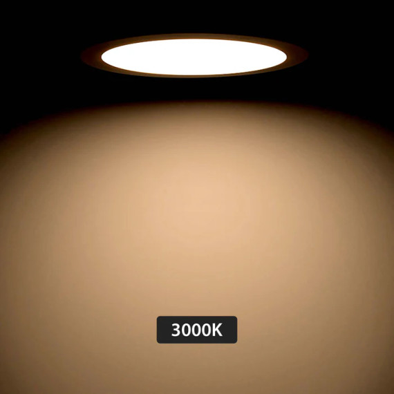 Mirrorstone Round & Square 225mm Diameter 3-24W LED Panel Light