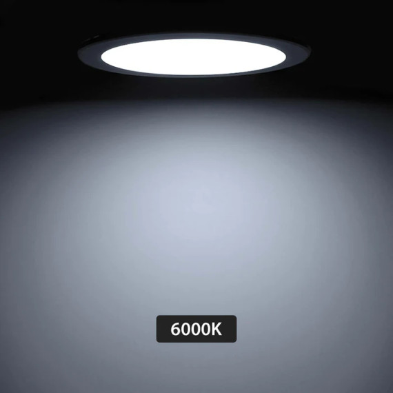Mirrorstone Round & Square 225mm Diameter 3-24W LED Panel Light