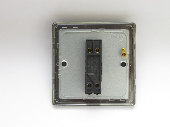 Varilight Polished Brass Screwless 10A Intermediate Toggle Switch (1-2 Gang)