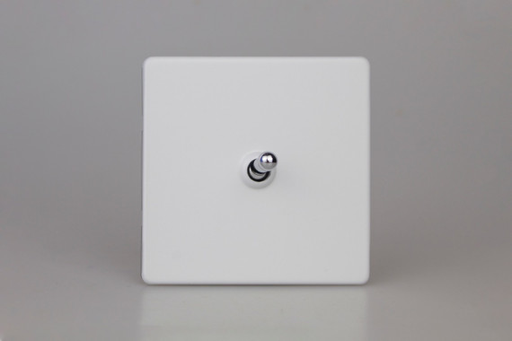 Varilight Primed Screwless 10A 1 or 2-Way Toggle Switch (1-4 Gang)