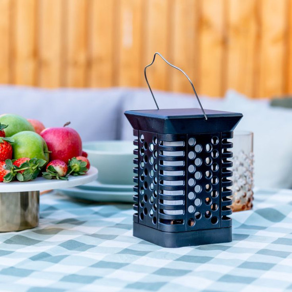 IP44 LED Multifunction Flame Effect Solar Lantern and Stake Light