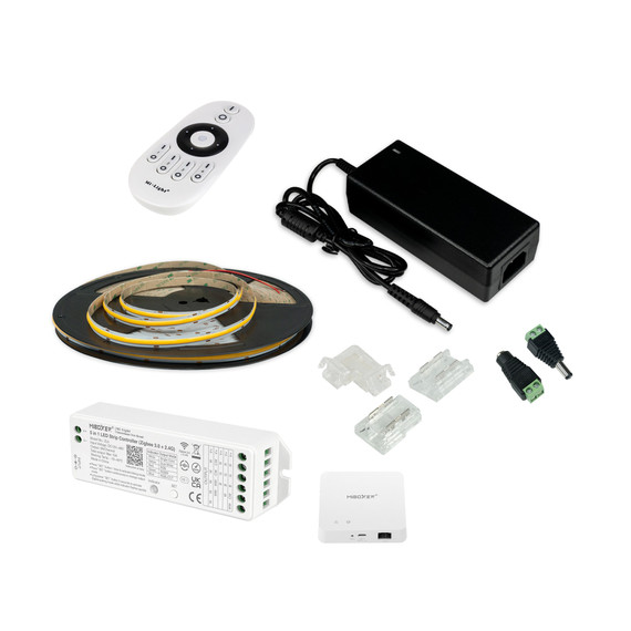 Aon Single Colour 14W Cool White (6000K) Smart COB LED Strip Light Kit Aon Single Colour 14W Cool White (6000K) Smart COB LED Strip Light Kit