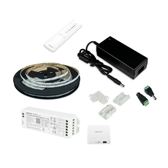 Aon RGB+CCT 21W Smart COB LED Strip Light 5m Kit