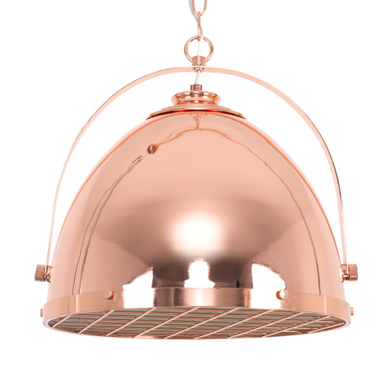 Austen Pendant Shade Domed in Copper