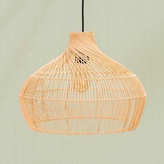 Anais Pendant Shade in Natural Wicker