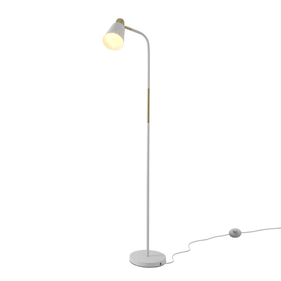 Modern Floor Lamp with Gold Accents