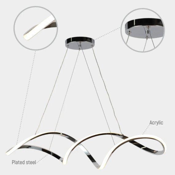 Elegant Infinity LED Indoor Pendant Light