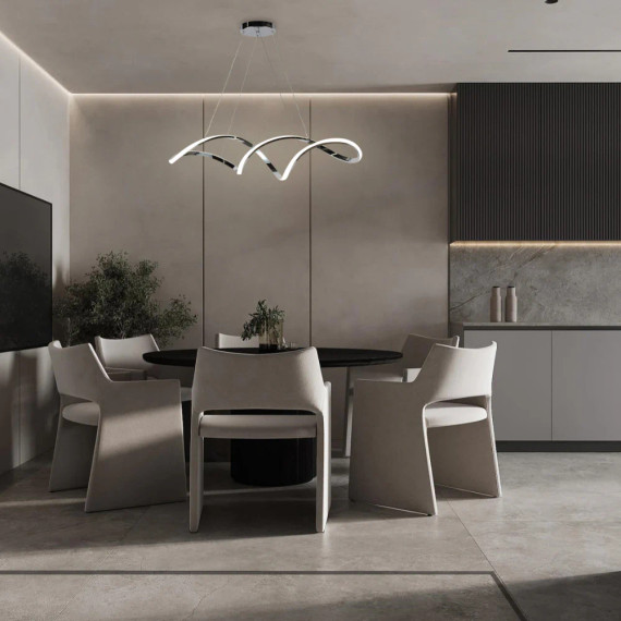 Elegant Infinity LED Indoor Pendant Light