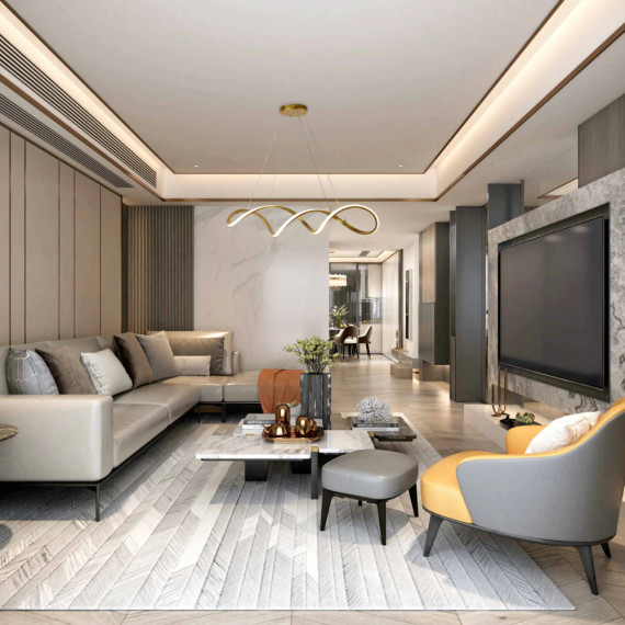 Elegant Infinity LED Indoor Pendant Light