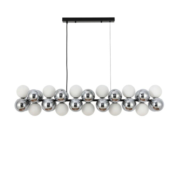 Celestial Cluster Vertical and Horizontal Chandeliers