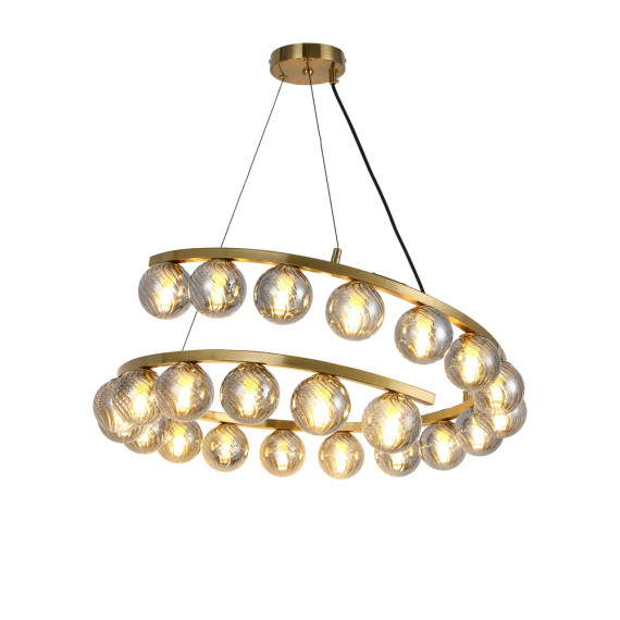 Helix Glow Pendant Chandelier