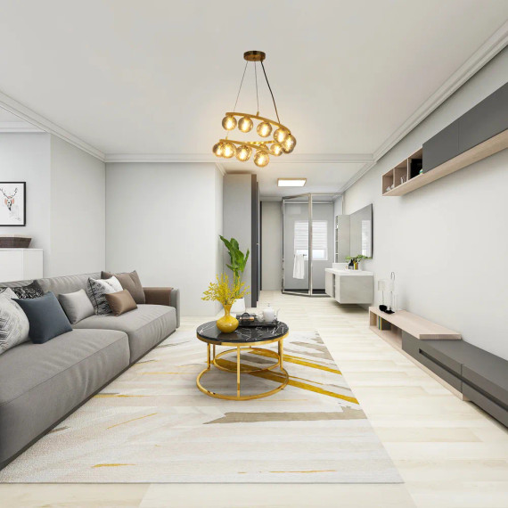 Helix Glow Pendant Chandelier