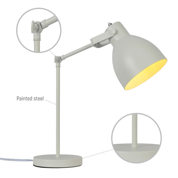 Adjustable Armature Desk Lamp