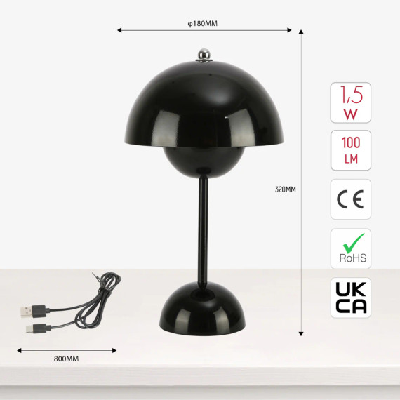 Spherical Harmony LED Table Lamp