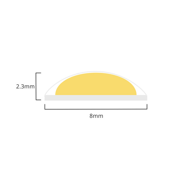 Aon Single Colour 12V COB 8W Warm White 3000K LED Strip Lights Aon Single Colour 12V COB 8W Warm White 3000K LED Strip Lights