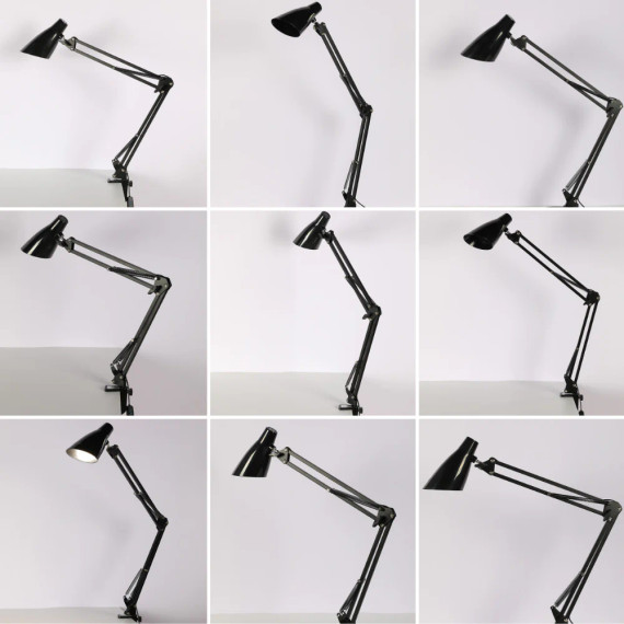 Modern Swing Arm Dimmable LED Desk Lamp