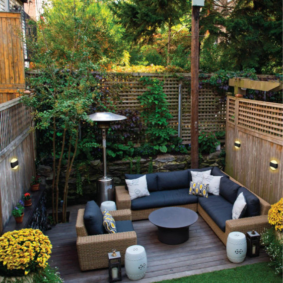 Black Opal Round Up Down Outdoor Modern LED Wall Light