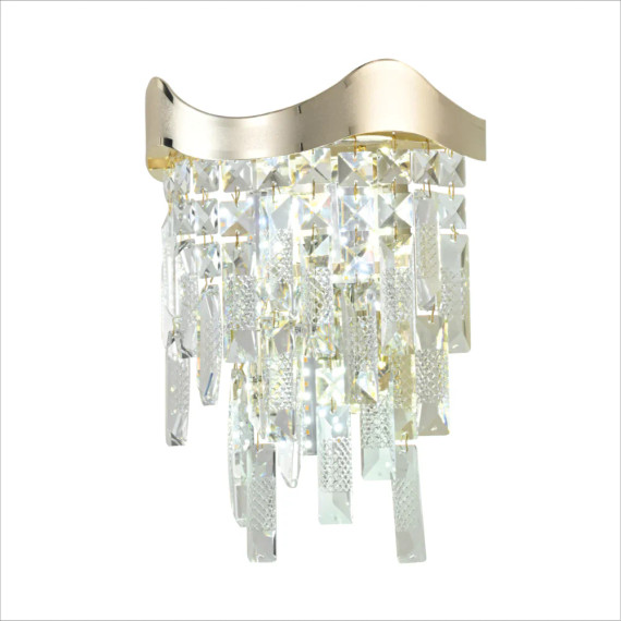 Crown Crystal Chandelier Wall Light