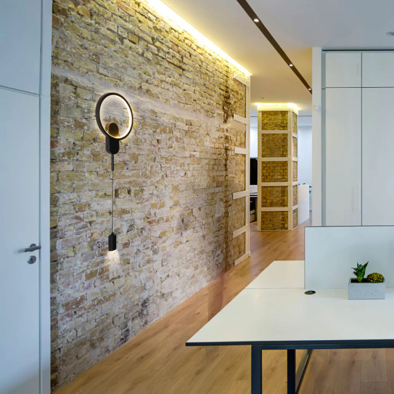 Cosmo Ring Dual-Light Sconce Wall Light