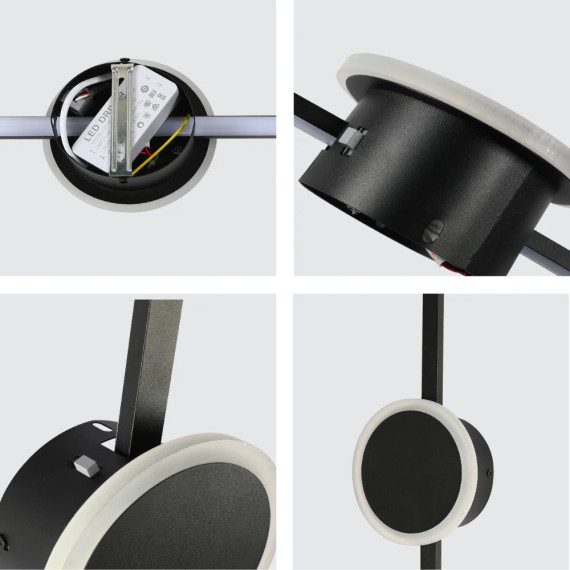 Dual-Function Radiant LED Wall Light or Ceiling Light