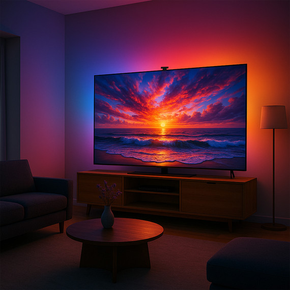 Aon RGB Pixel 14W Dynamic TV LED Strip Light Kit Up To 55"