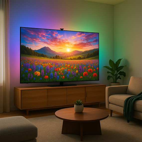 Aon RGB Pixel 14W Dynamic TV LED Strip Light Kit Up To 55"