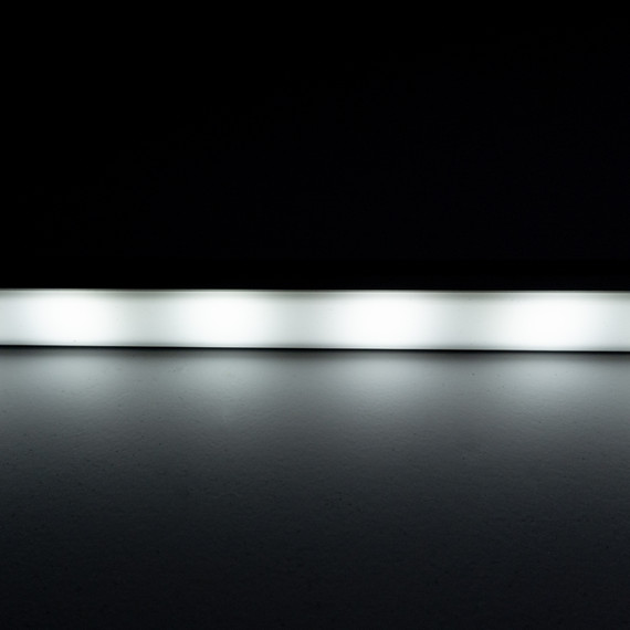 1m Plug & Play 7.2W LED Light Bar For Kitchen Cabinet, Plinth, Workbench With ACDC Power Adapter