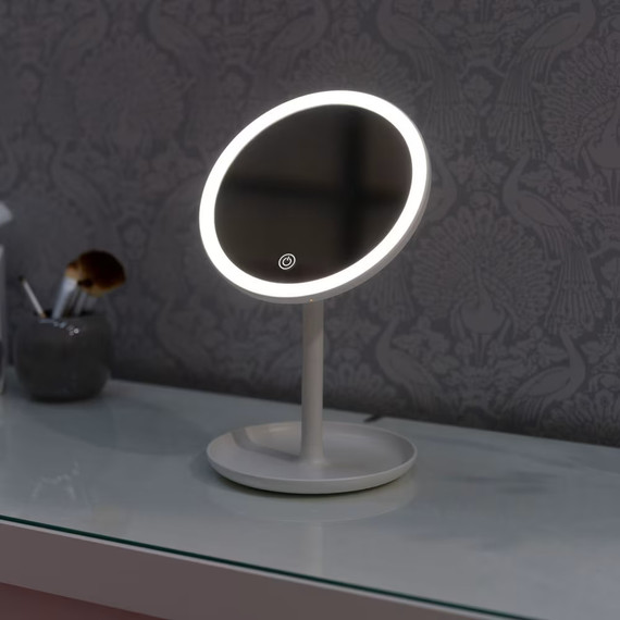 LED Makeup Mirror with Bluetooth Speaker