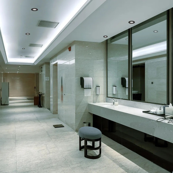 Recessed IP65 GU10 Downlight with Junction Box – Black/White
