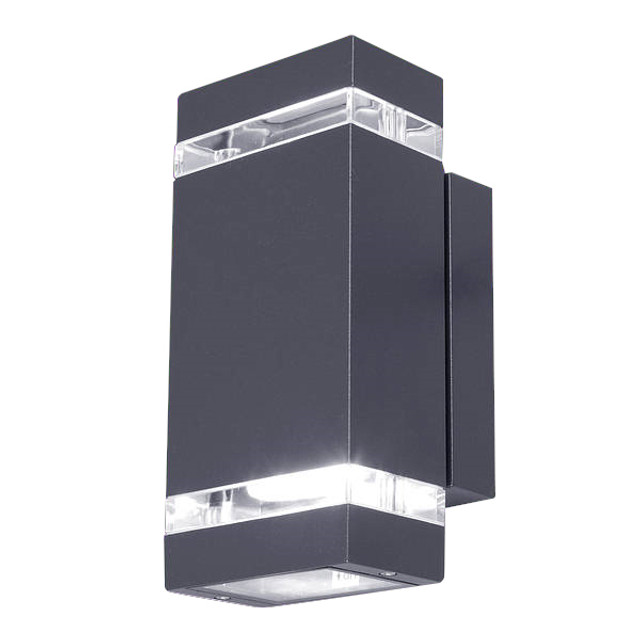 Focus IP44 Up/Down Stainless Steel Outdoor Wall Light