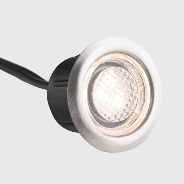 10 x 40mm Minisun Warm White LED Decking Lights