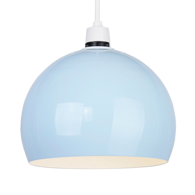 Mini Arco Metal NE Pendant Shade Pale Blue