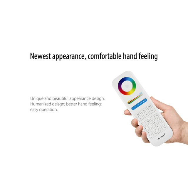 EasiLight 8 Zone RGB+CCT Remote Controller with Remote Holder