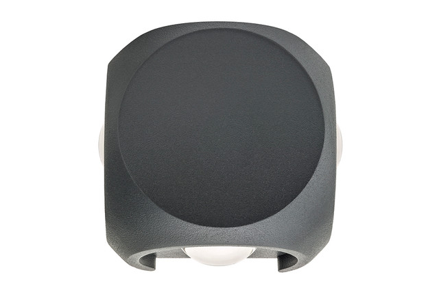 Integral LED Outdoor Crosscube Wall Light 4-Way IP54 360LM 8W 3000K