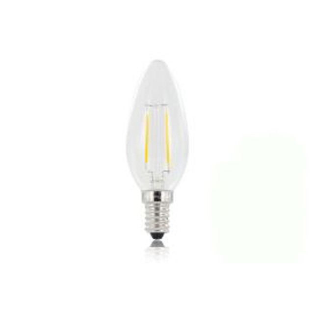 Integral Candle Full Glass Omni-Lamp 2.8W (25W) 2700K 250lm E14 Non-Dimmable 300 deg Beam Angle