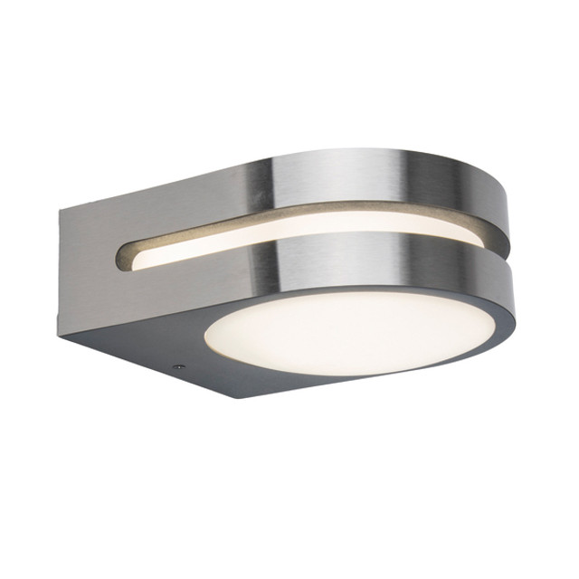 Lutec Fancy Stainless Steel Outdoor LED Wall Light