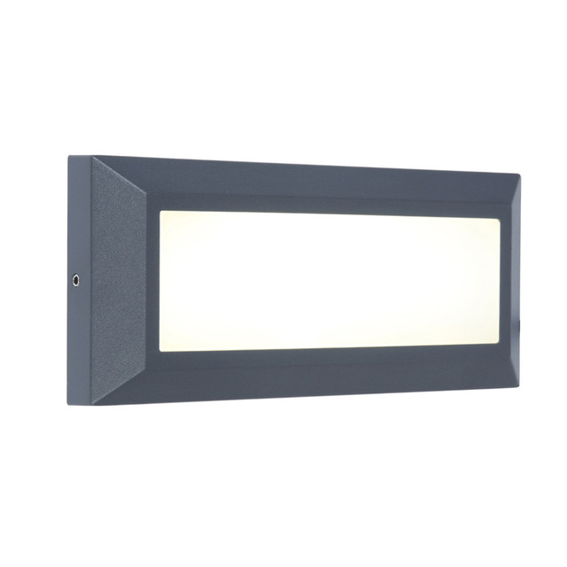 Lutec Helena Rectangle Outdoor LED Wall Light