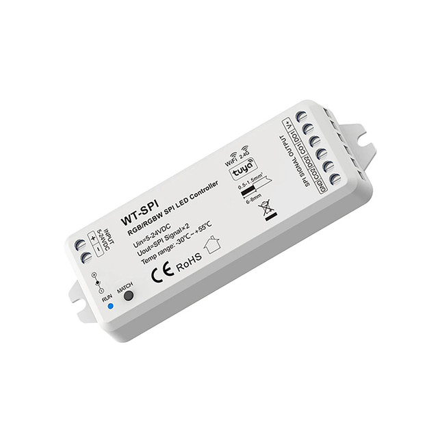 LED 5-24V DC SPI Pixel Wifi Controller WT-SPI