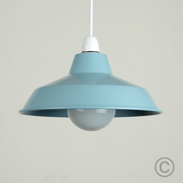 Colby Cornflower Blue Pendant Shade