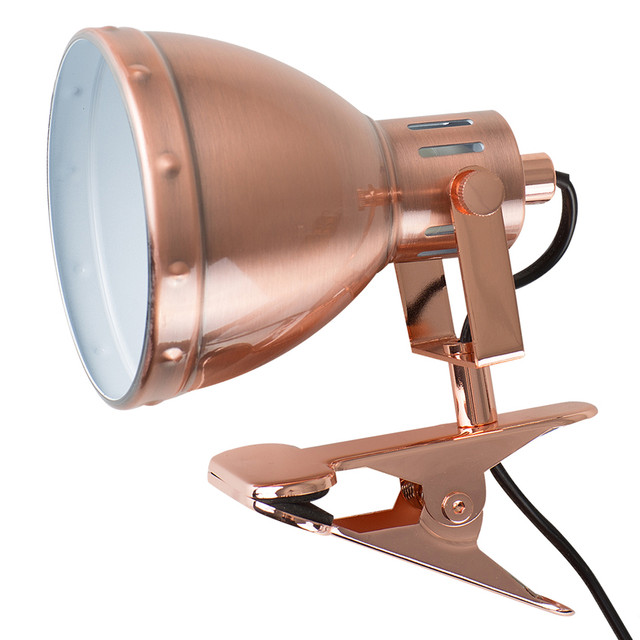 Portishead Satin Copper Clip Spotlight