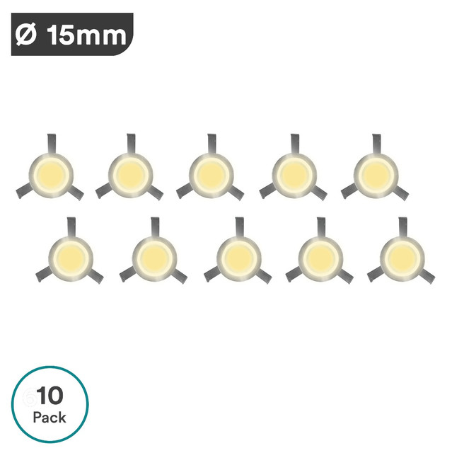 NeoDeck IP67 LED Decking Lights, 15mm/30mm Option, 6-Pack & 10-Pack Available, Decking-Plinth-Stair