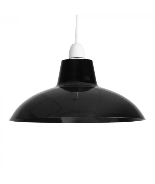 Civic Metro Style Metal Retro Pendant Shade (Shade Only)