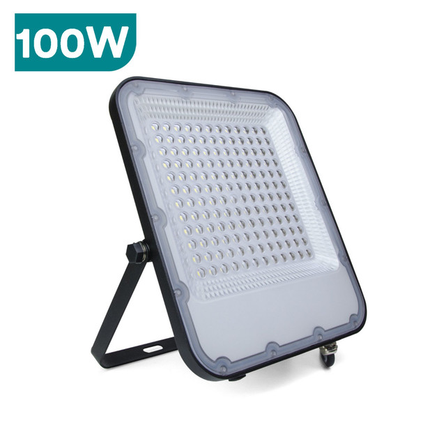 UltraSlim Black Casing 50W-200W LED Floodlight 6500K